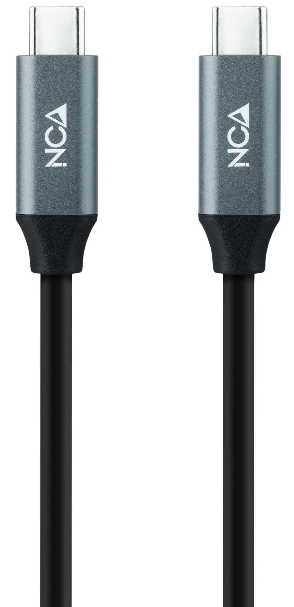 Nanocable - Cable USB 3.2 Gen2x2 Nanocable 20Gbps 5A/100W 4K@60Hz USB-C M/M 1.5 M Gris/Negro