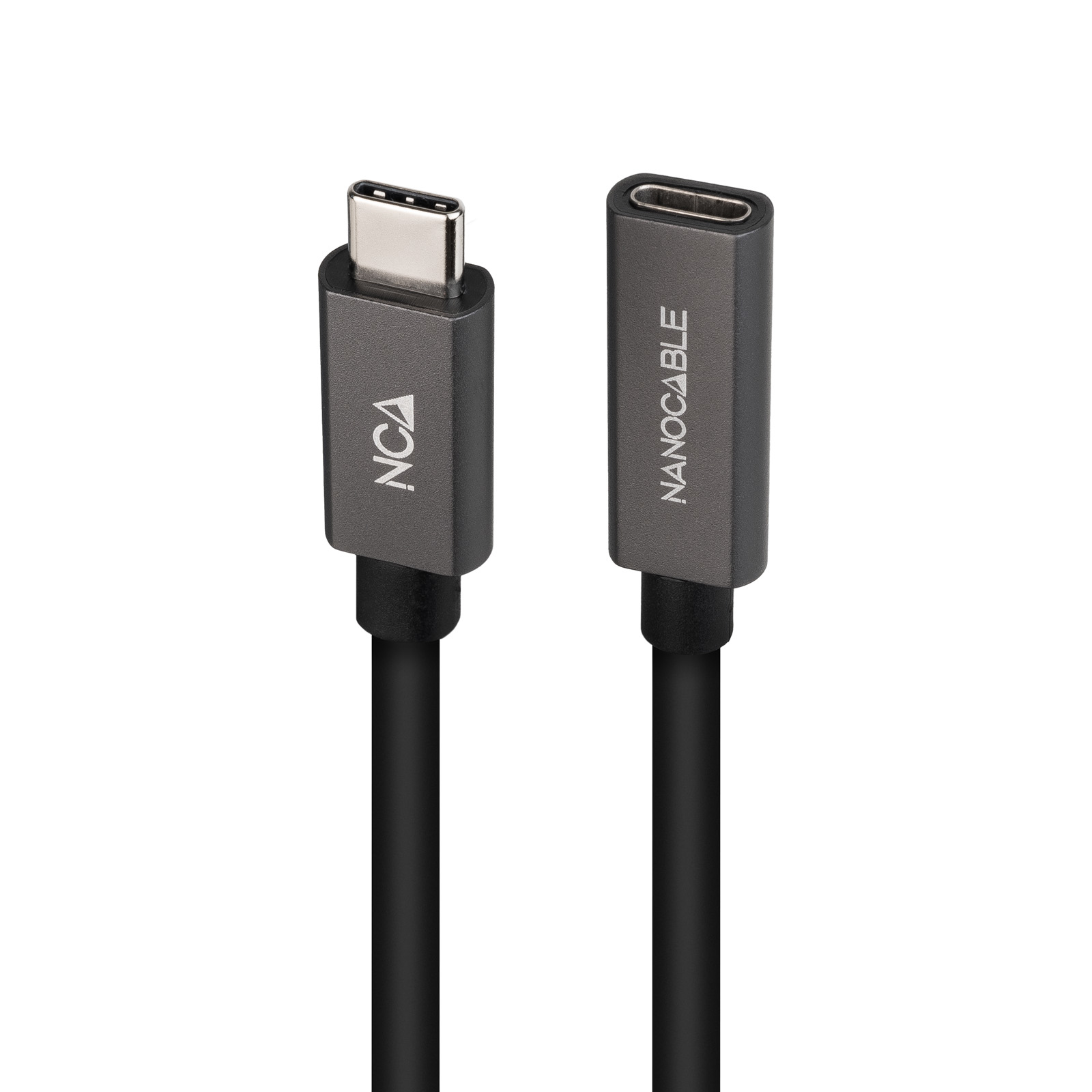 Nanocable - Cable USB 3.2 Gen2x2 Nanocable 4K/60Hz USB-C M/H 0,5 M