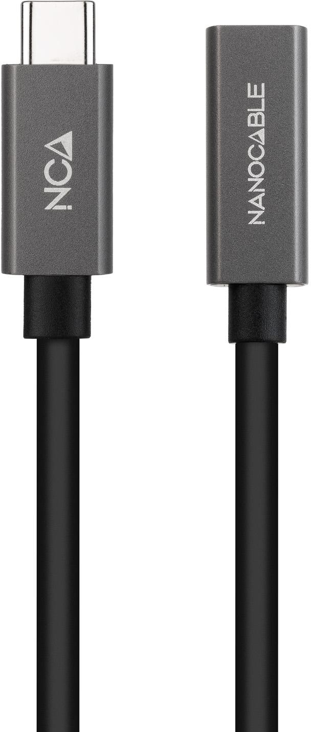 Nanocable - Cable USB 3.2 Gen2x2 Nanocable 4K/60Hz USB-C M/H 1,5 M