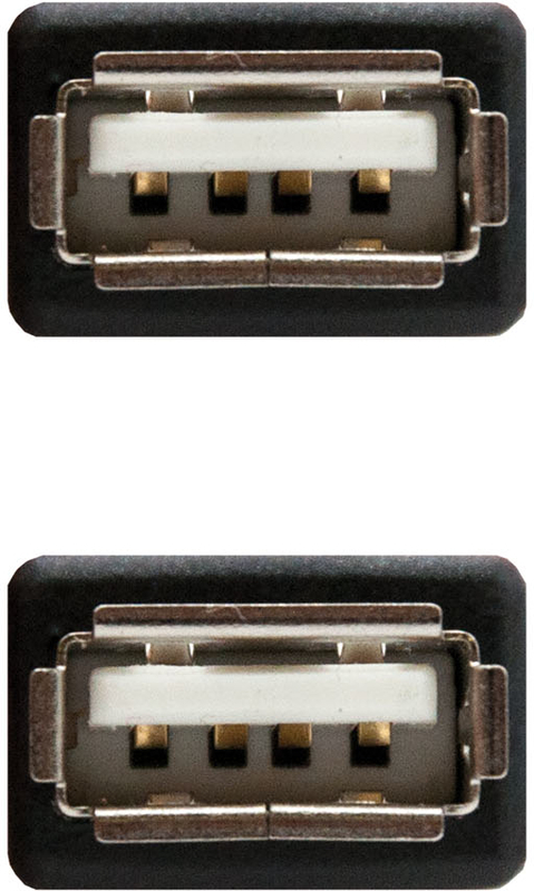 Nanocable - Adaptador USB 2.0 NanoCable USB-A F/F