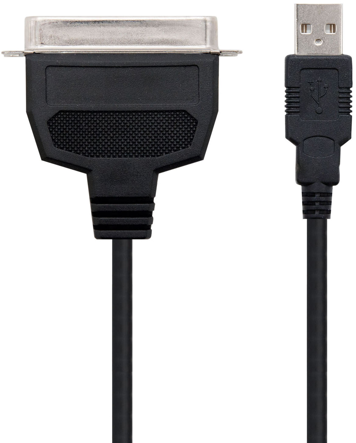 Nanocable - Cable Conversor NanoCable USB Impressora paralela A/M - CN36(IEEE1284)/M 1.5 M Negro