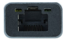Nanocable - Adaptador Gigabit NanoCable USB-C a Ethernet Gigabit 10/100/1000 Mbps / 3x USB 3.0 15 CM Gris