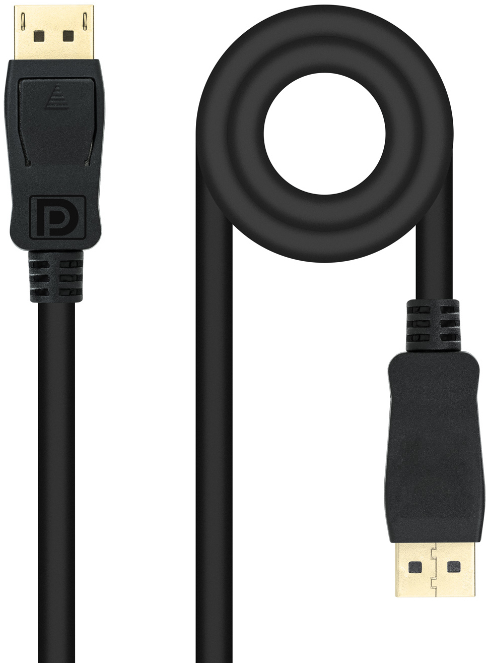 Nanocable - Cable DisplayPort 1.4 Nanocable DP M/M 0.5 M Negro