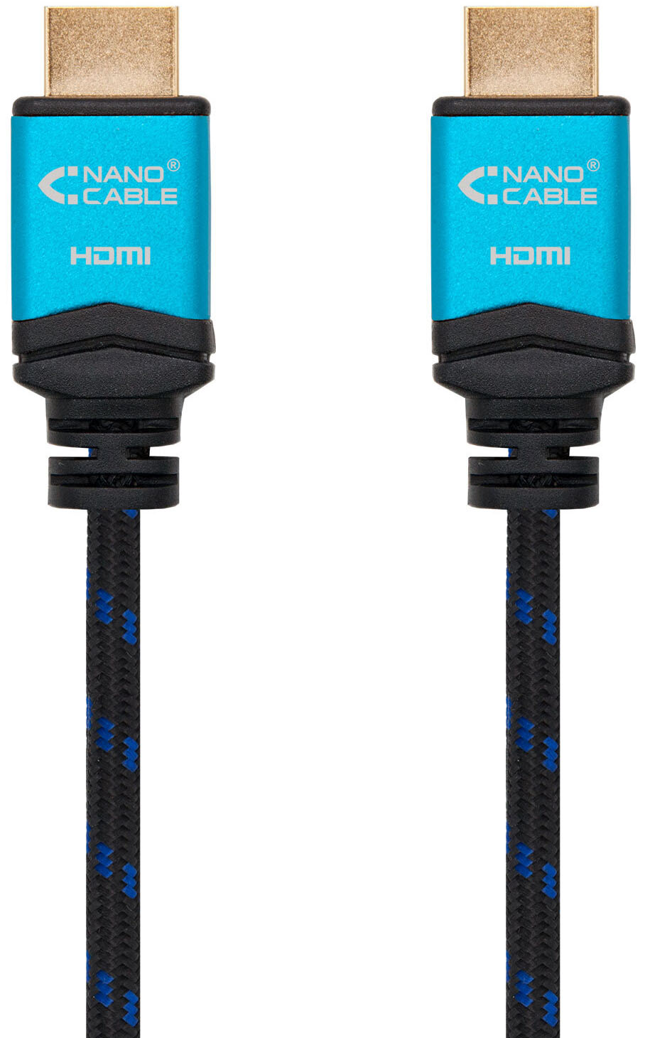 Nanocable - Cable HDMI V2.0 4K@60Hz 18Gbps NanoCable USB-A M/M 7 M Premium Negro