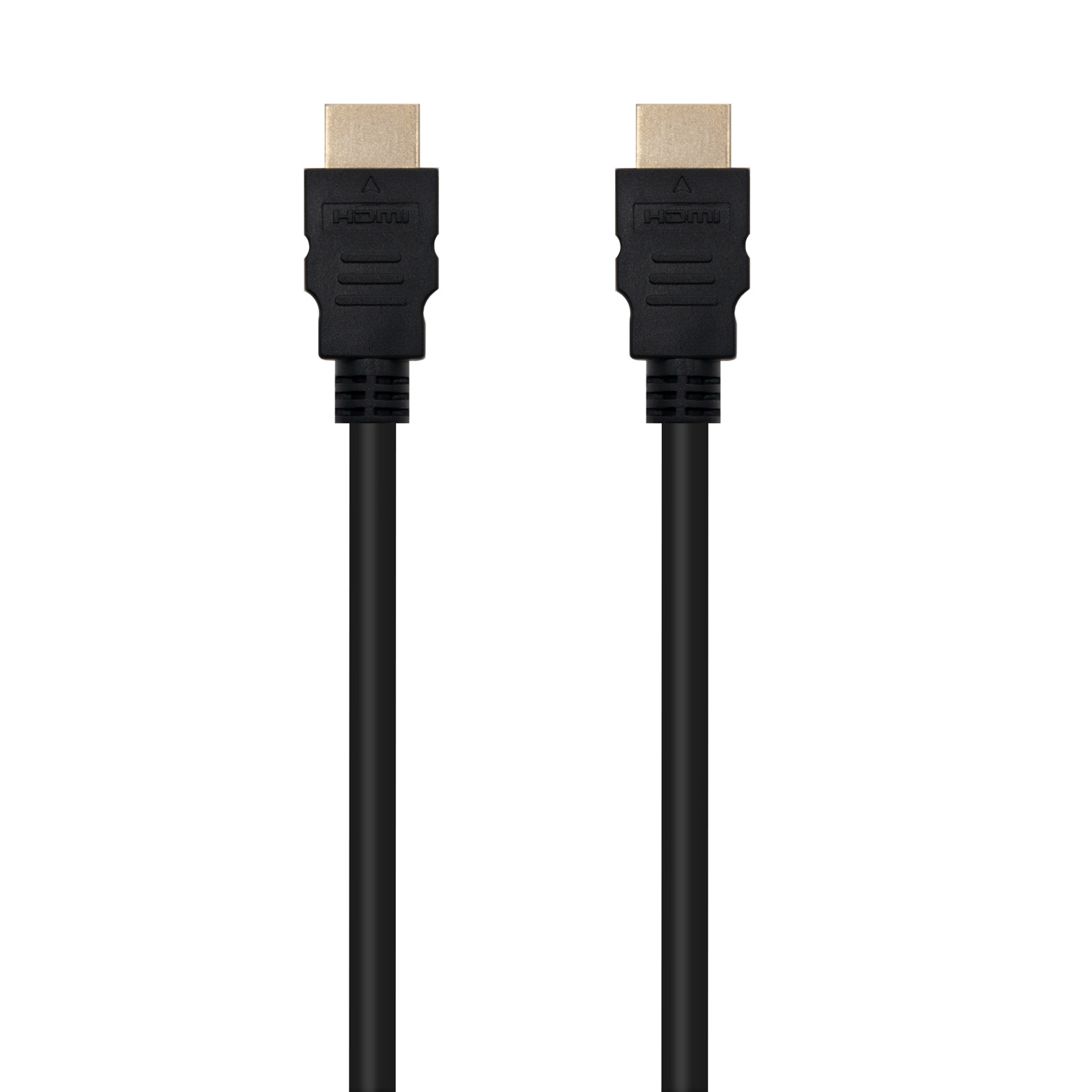 Nanocable - Cable HDMI V2.0 4K@60Hz 18Gbps NanoCable USB-A M/M 0.5 M Negro