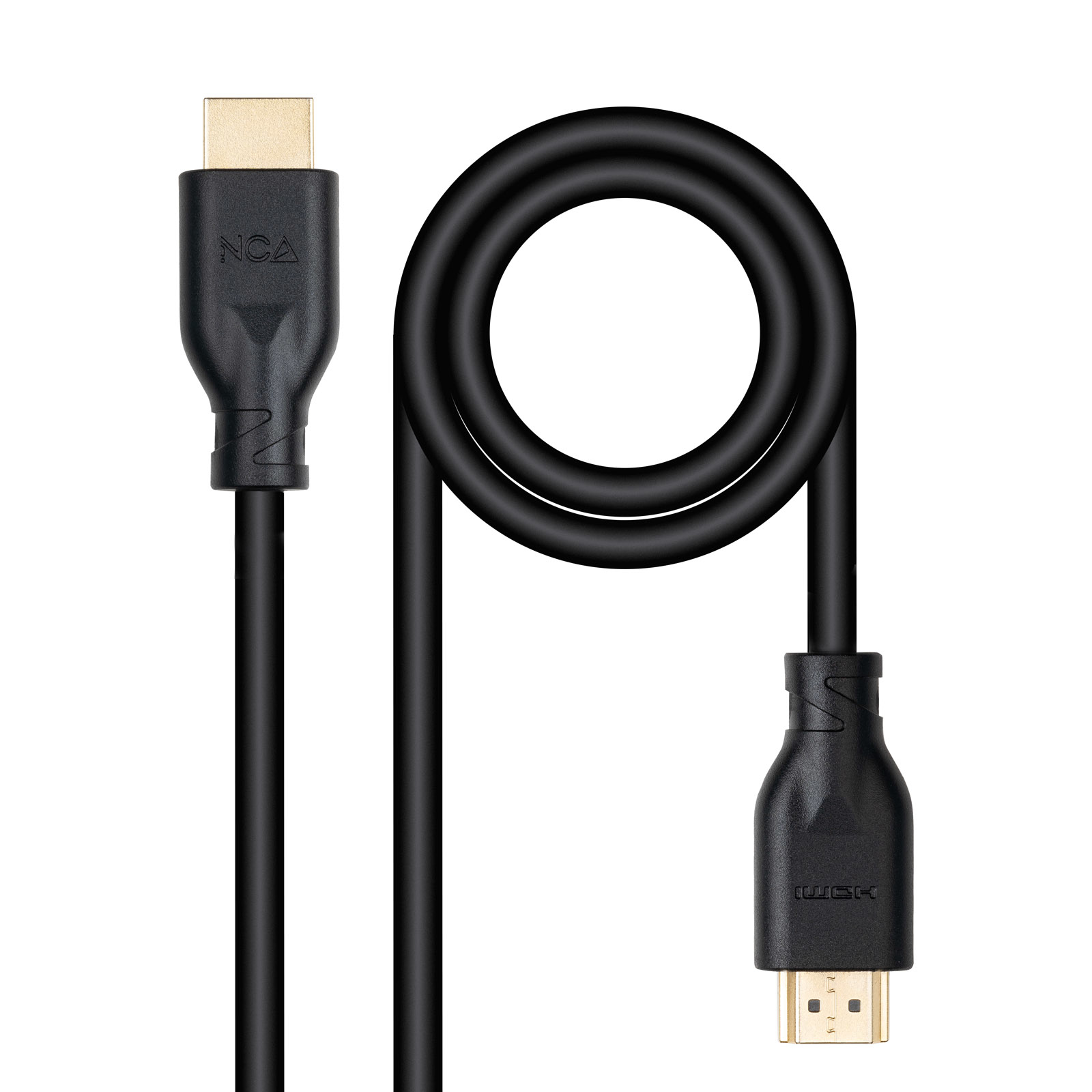 Cable Nanocable HDMI V2.0 4K@60Hz 18Gbps CCS 2M Negro