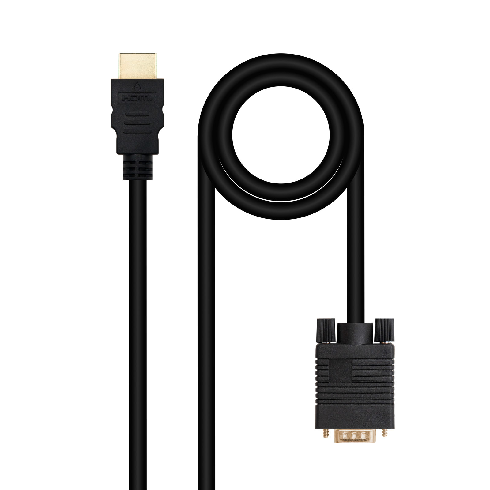 Nanocable - Cable Conversor Nanocable HDMI > VGA 1.8 M Negro