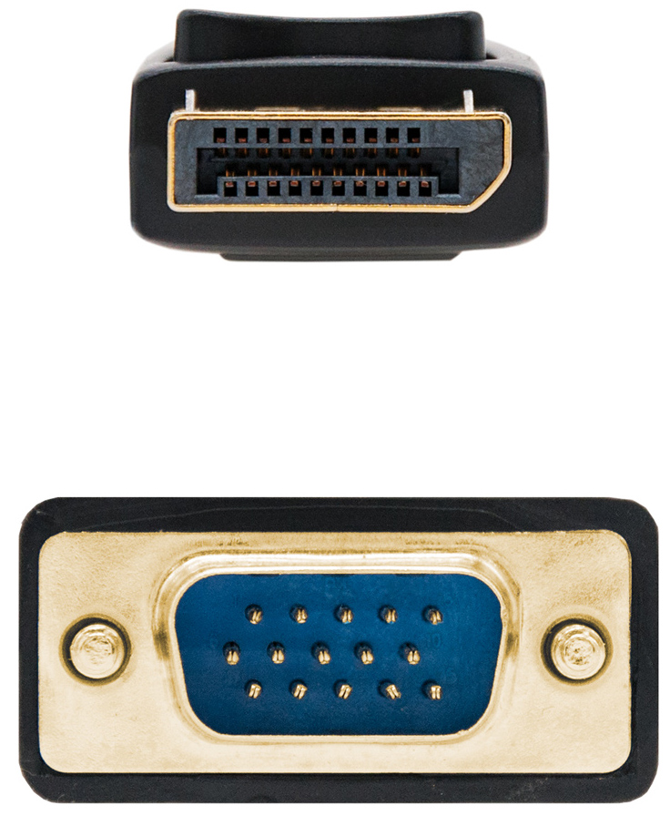 Nanocable - Cable Conversor NanoCable DisplayPort/M para VGA/M 1 M Negro