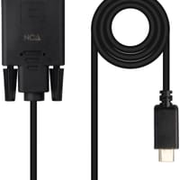 Cable Conversor Nanocable USB-C > VGA 1.8 M Negro