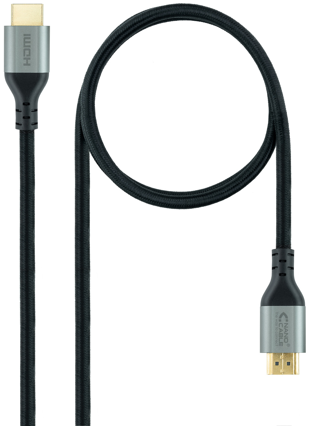 Nanocable - Cable HDMI V2.1 Ultra High Speed NanoCable USB-A M/M 3 M Negro Certificado ULTRA