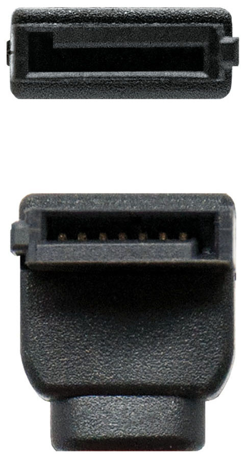 Nanocable - Cable SATA III Angular NanoCable 50 CM Rojo