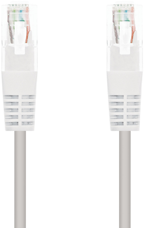 Nanocable - Cable de Red NanoCable RJ45 UTP CAT.5E AWG24 0.5 M Blanco