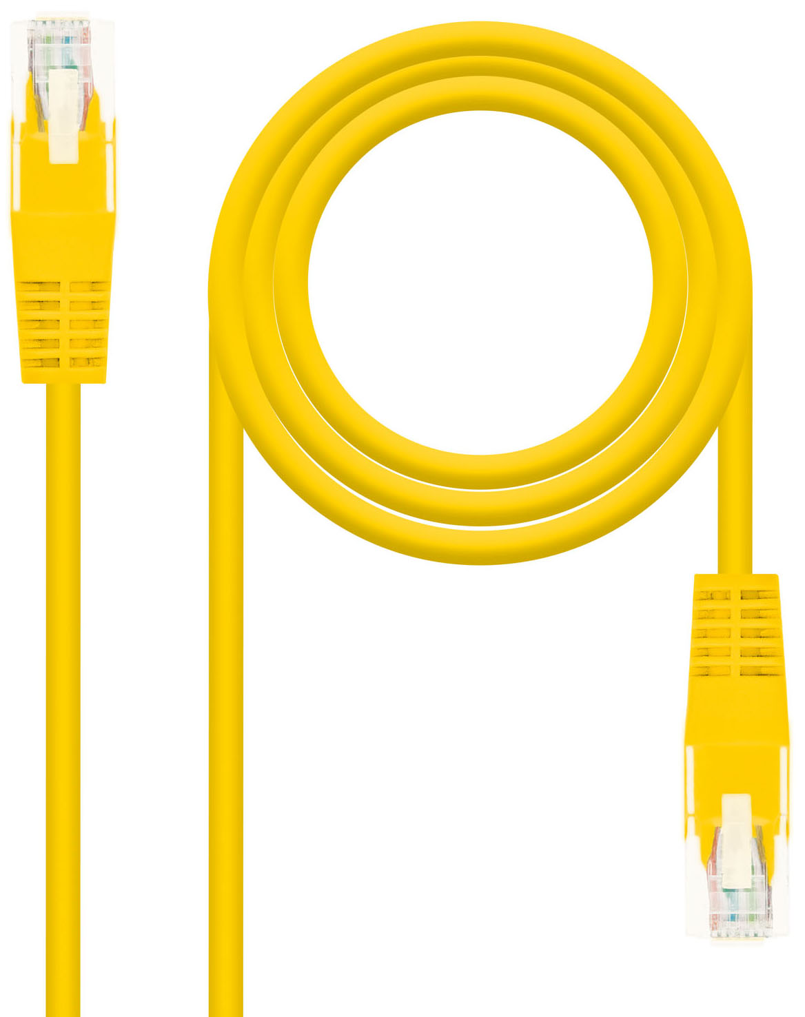 Cable de Red NanoCable RJ45 UTP CAT.5E AWG24 3 M Amarillo
