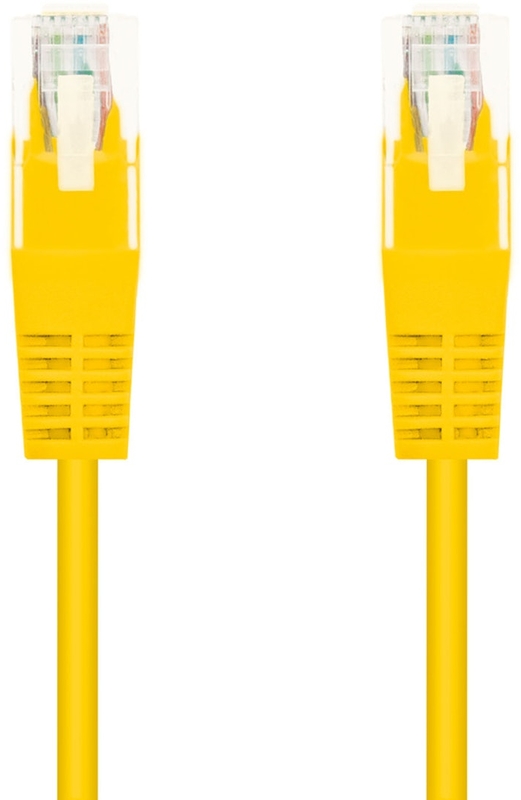 Nanocable - Cable de Red NanoCable RJ45 CAT.6 UTP AWG24 25 CM Amarillo