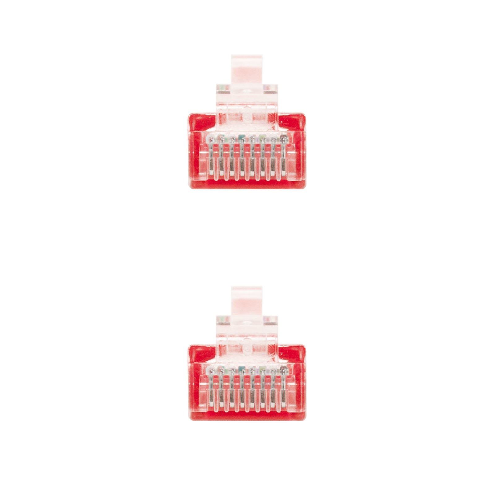 Nanocable - Cable de Red NanoCable RJ45 CAT.6 UTP AWG24 30 CM Rojo