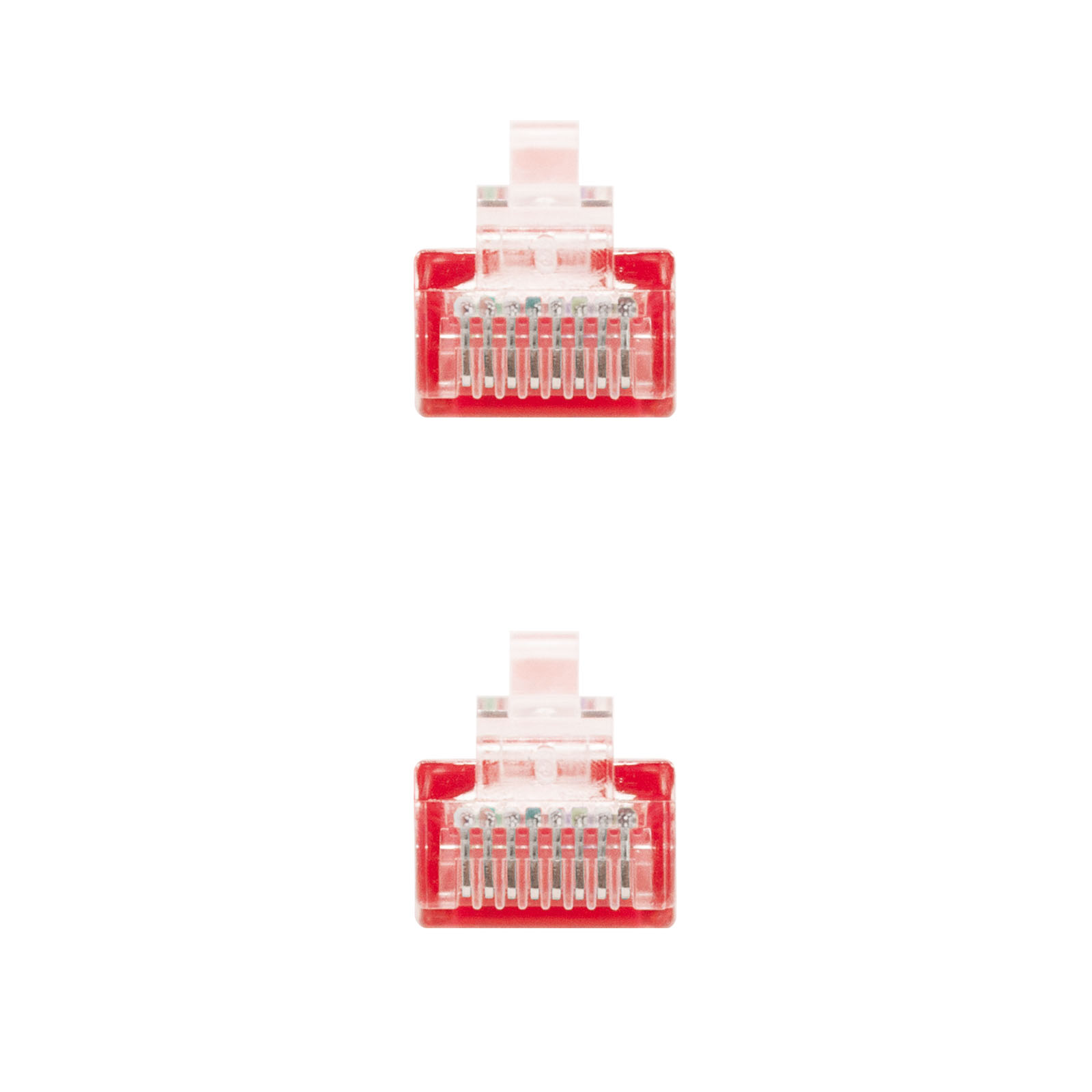 Nanocable - Cable de Red NanoCable RJ45 CAT.6 UTP AWG24 0.5 M Rojo