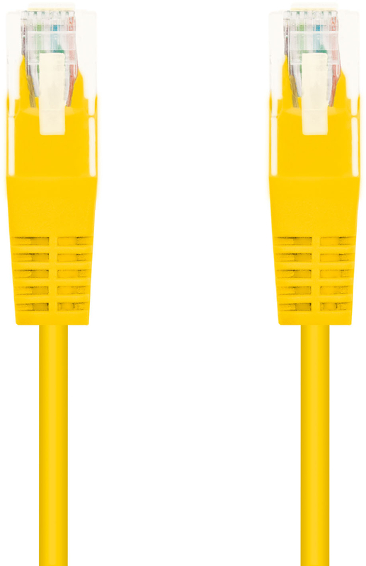 Nanocable - Cable de Red NanoCable RJ45 CAT.6 UTP AWG24 0.5 Amarillo