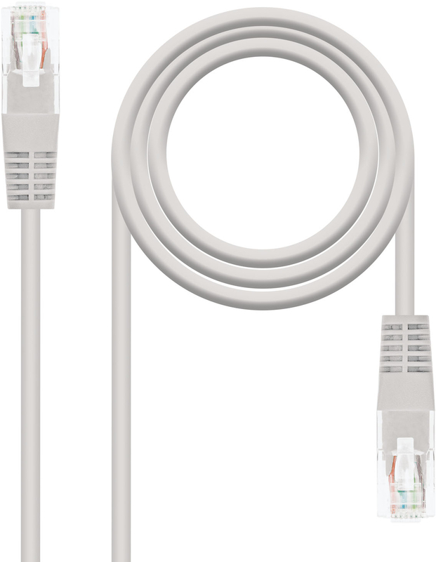 Nanocable - Cable de Red NanoCable RJ45 CAT.6 UTP AWG24 0.5 M