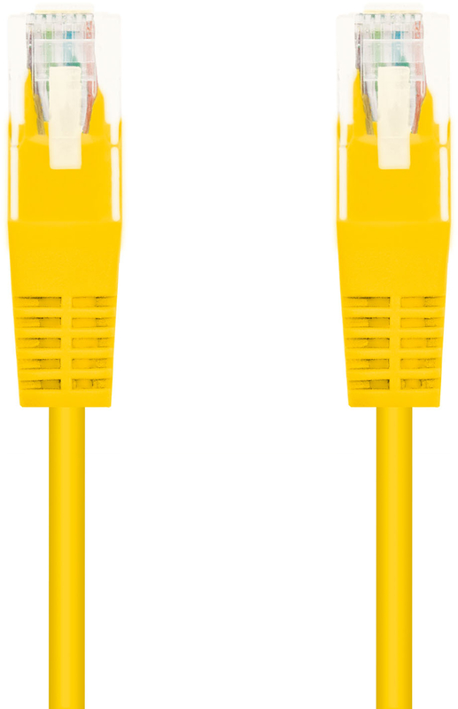 Nanocable - Cable de Red NanoCable RJ45 CAT.6 UTP AWG24 2 M Amarillo