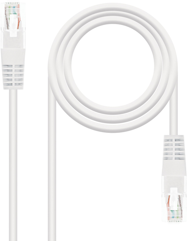 Nanocable - Cable de Red NanoCable RJ45 CAT.6 UTP AWG24 3 M Blanco