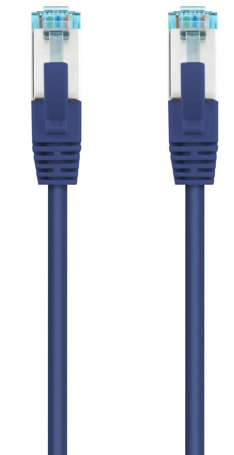 Nanocable - Cable de Red NanoCable RJ45 LSZH CAT.7 600MHZ SFTP AWG26 50 CM Azul