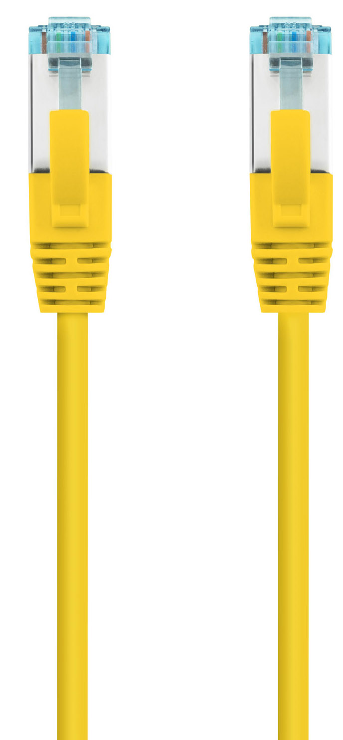 Nanocable - Cable de Red NanoCable RJ45 LSZH CAT.7 600MHZ SFTP AWG26 25 CM Amarillo