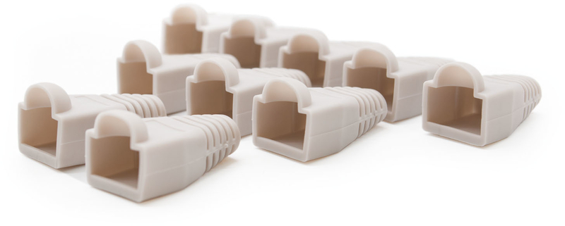 Nanocable - Funda RJ45 Nanocable (10 Uds) OEM Gris