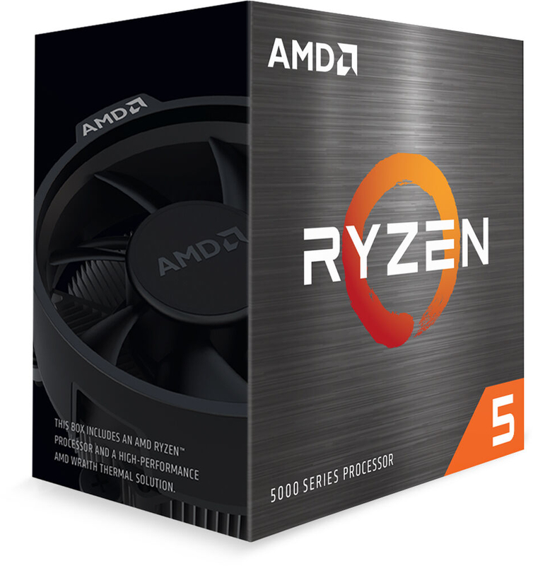 AMD - Procesador AMD Ryzen 5 5500 6-Core (3.6GHz-4.2GHz) 19MB AM4