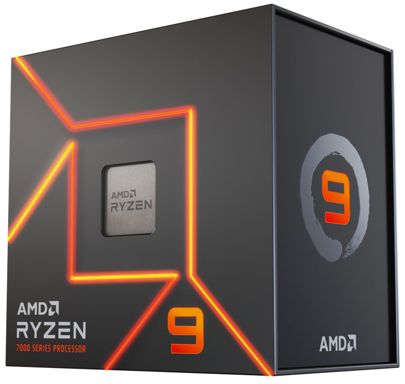 AMD - Procesador AMD Ryzen 9 7900 12-Core (4.7GHz-5.4GHz) 76MB AM5