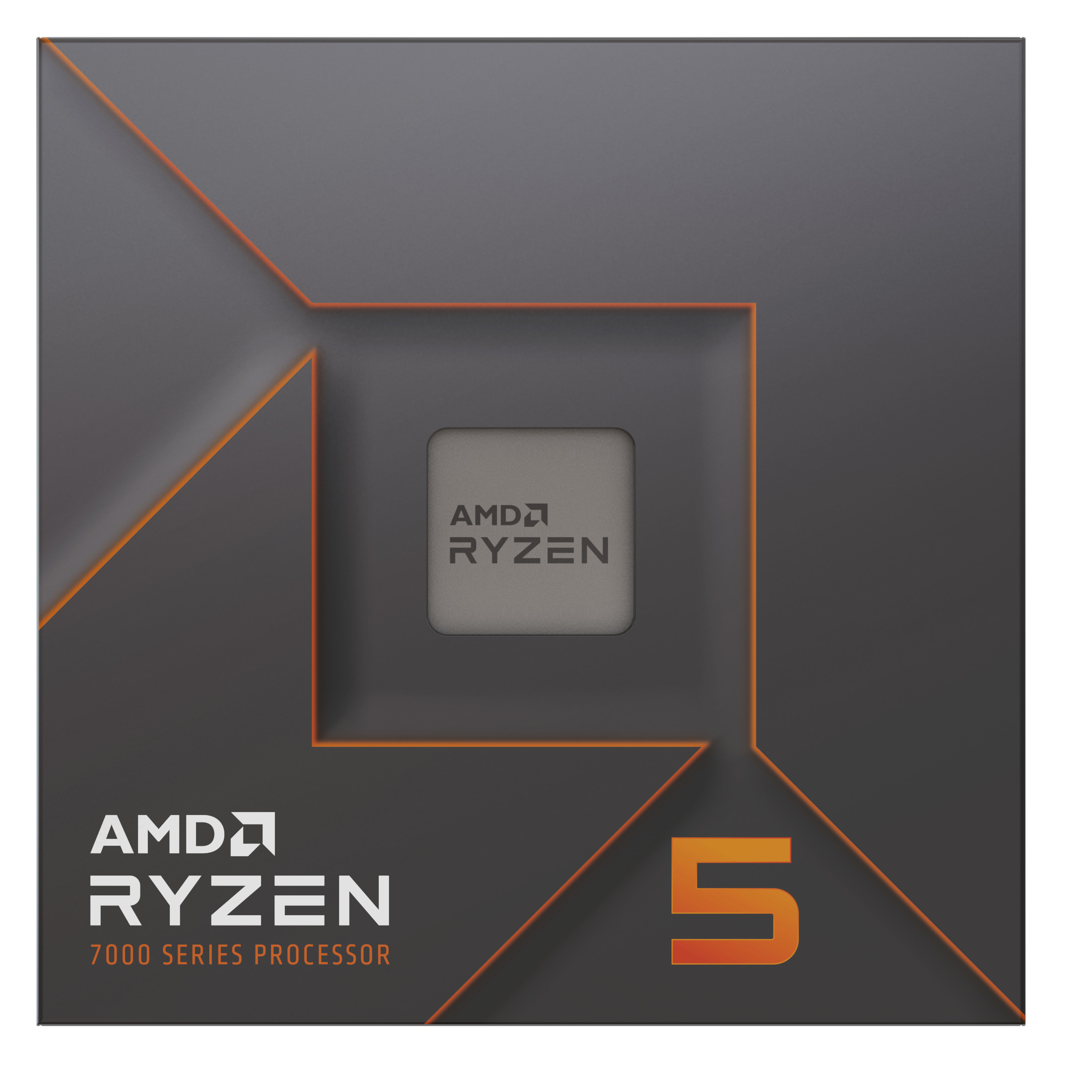 AMD - Procesador AMD Ryzen 5 7600X 6-Core (4.7GHz-5.3GHz) 38MB AM5