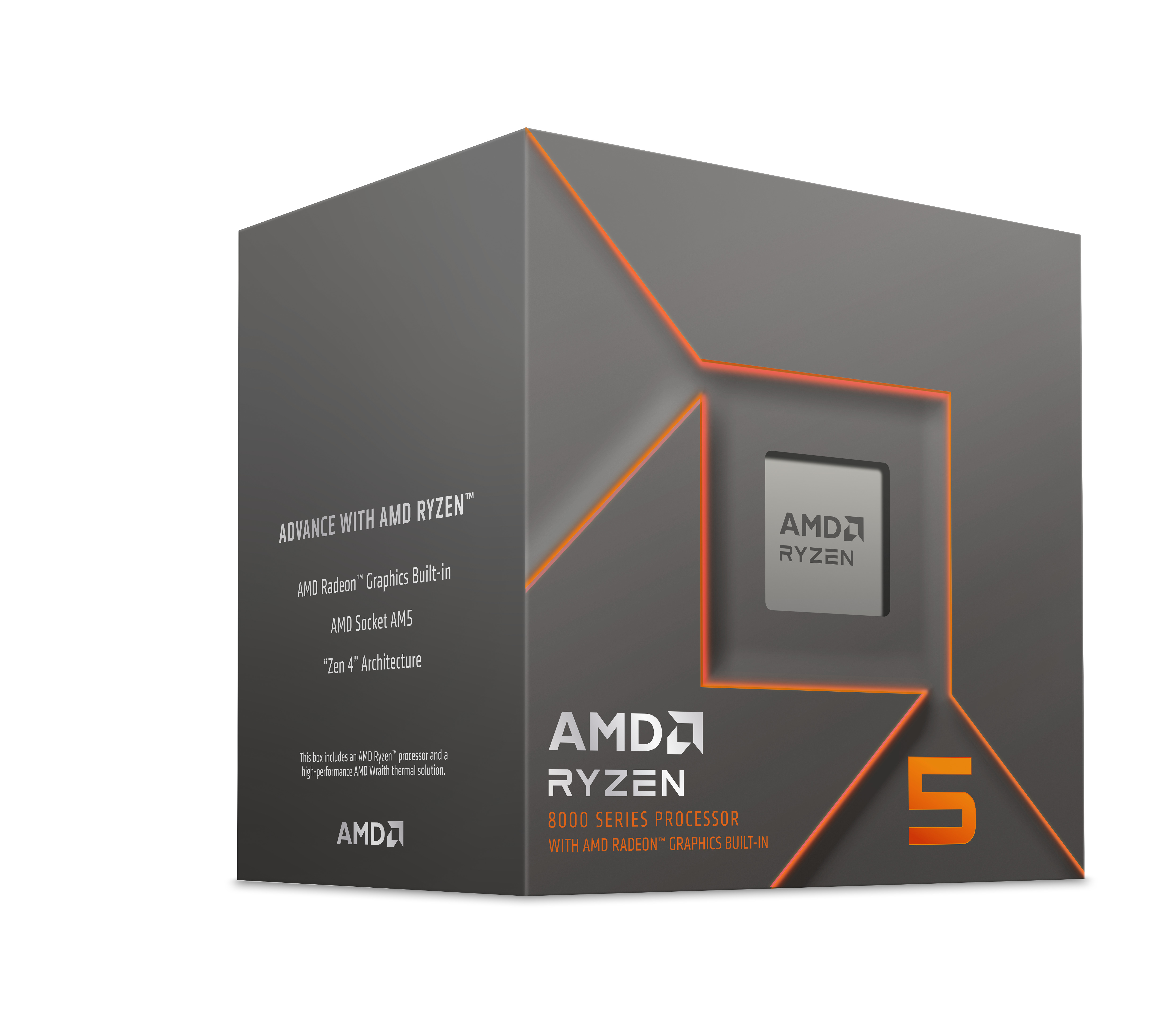 Procesador APU AMD Ryzen 5 8500G 6-Core (3.5GHz-5GHz) 22MB AM5