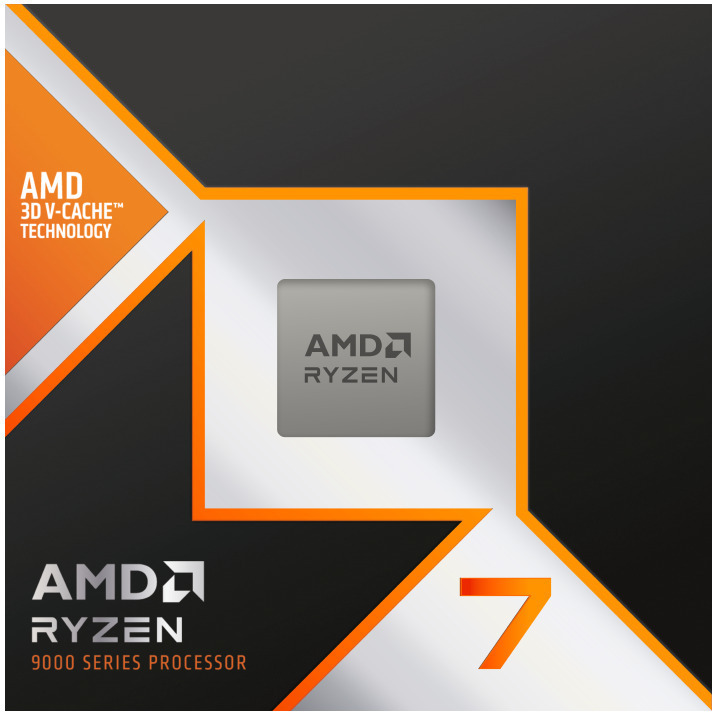 AMD - Procesador AMD Ryzen 7 9800X3D 8-Core (3.8GHz-5.25Hz) 104MB AM5