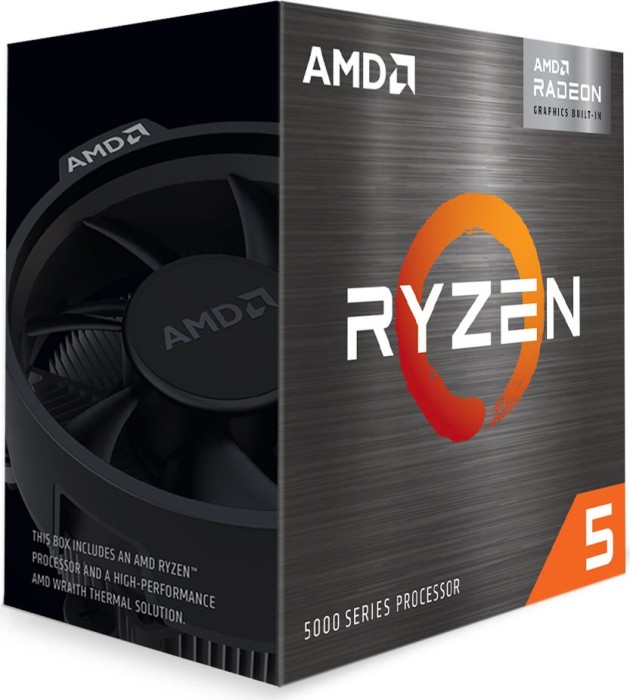 AMD - Procesador APU AMD Ryzen 5 5600GT 6-Core (3.6GHz-4.6GHz) 19MB AM4