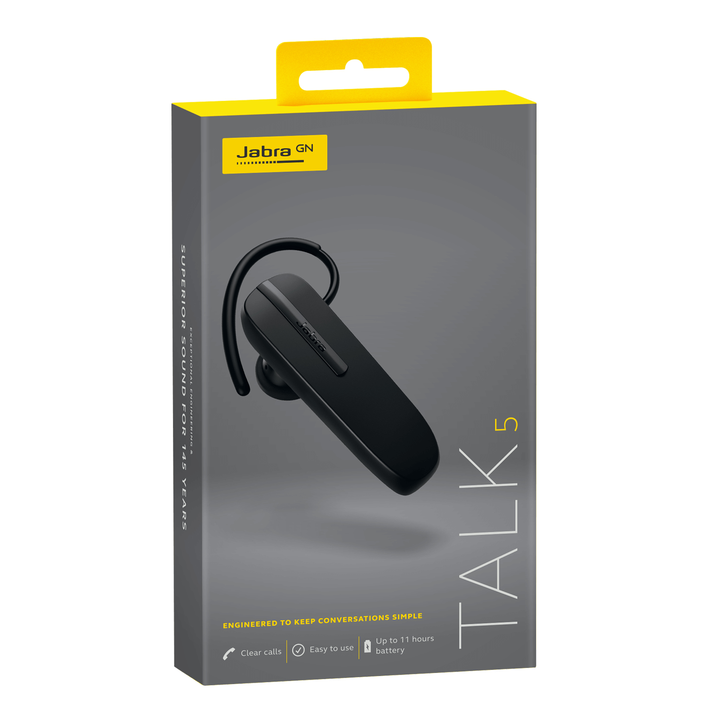 Jabra - Auricular Jabra Talk 5 Mono Bluetooth Black