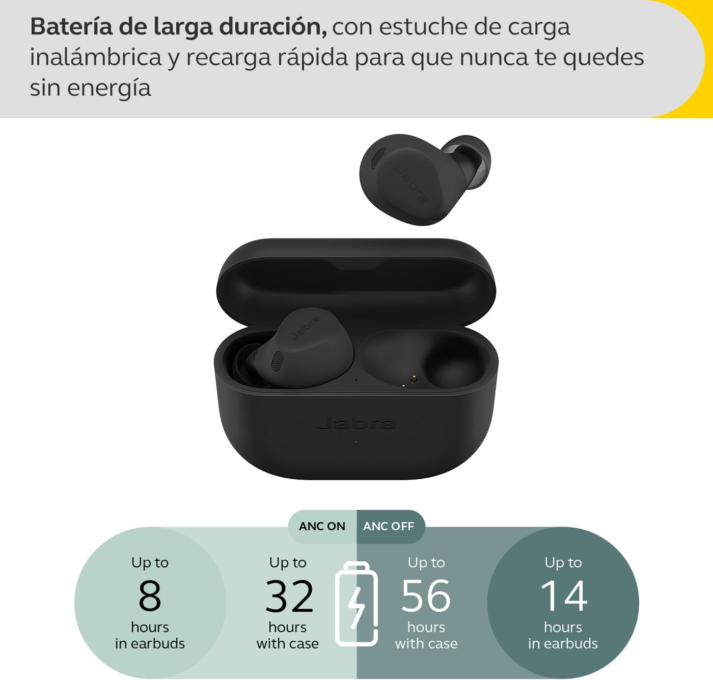 Jabra - Earbuds Jabra Elite 8 Active Black