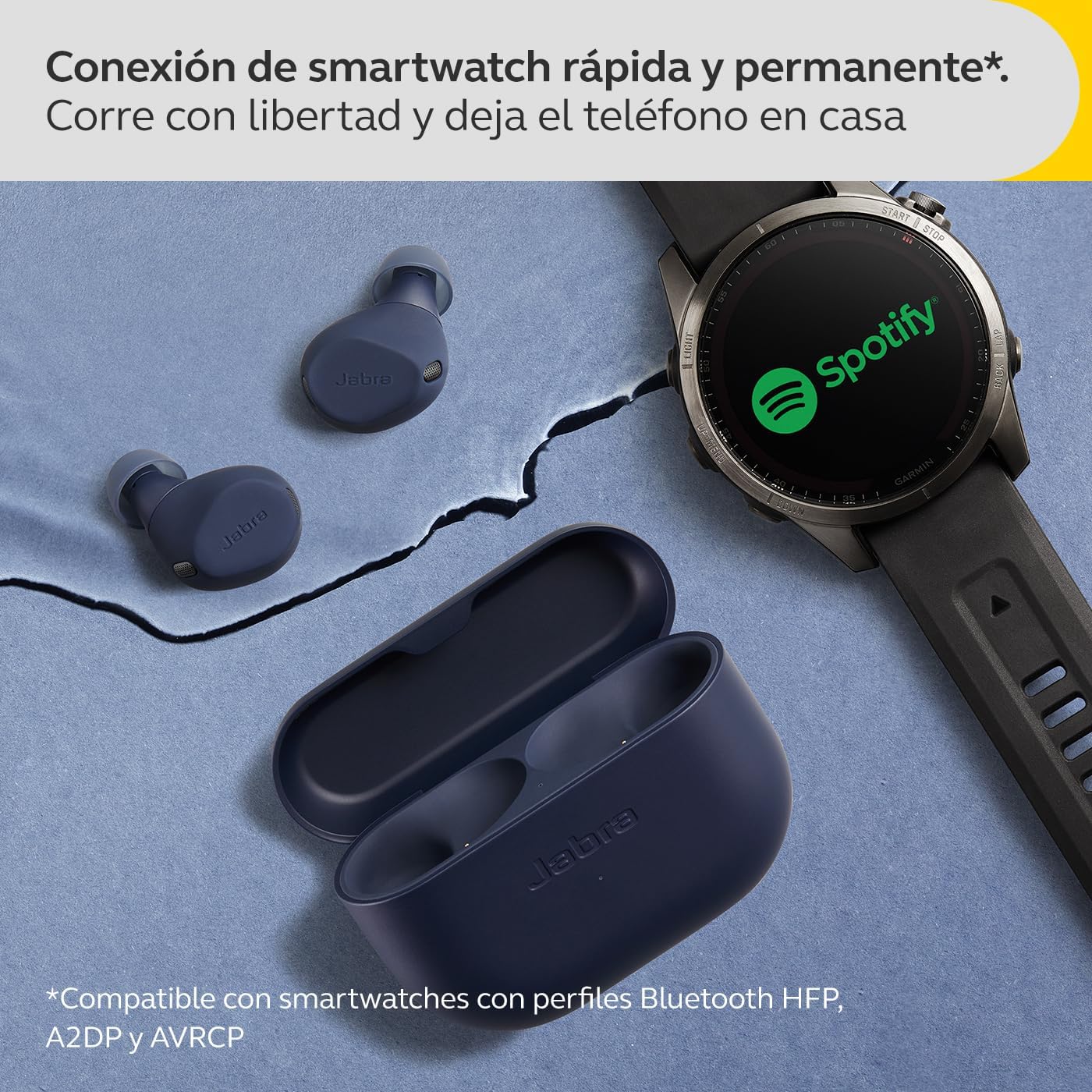 Jabra - Earbuds Jabra Elite 8 Active Navy