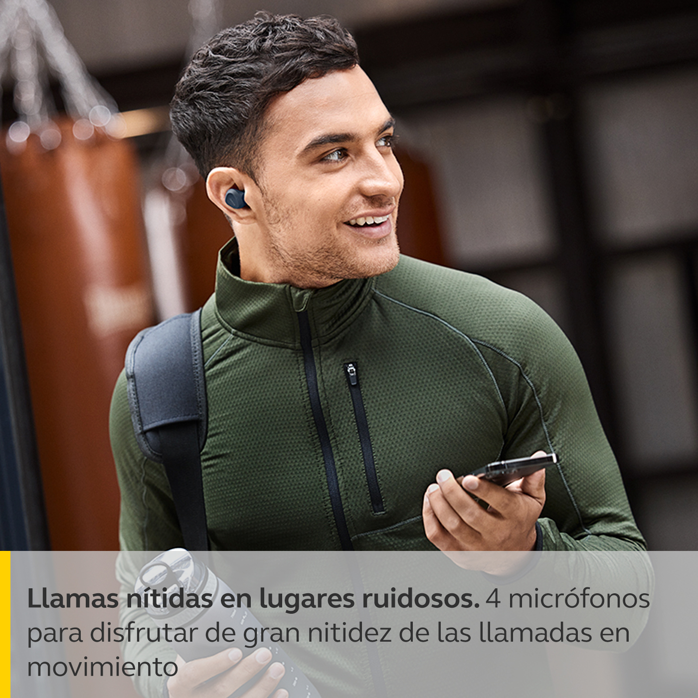 Jabra - Earbuds Jabra Elite 4 Active Navy