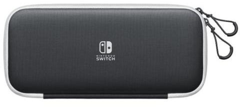 Bolsa Negra y 2 Protectores de Pantalla para Nintendo Switch OLED