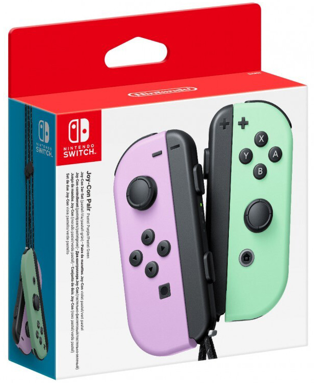 Nintendo - Mando Nintendo Joy-Con (set Izq/Der) Morado / Verde