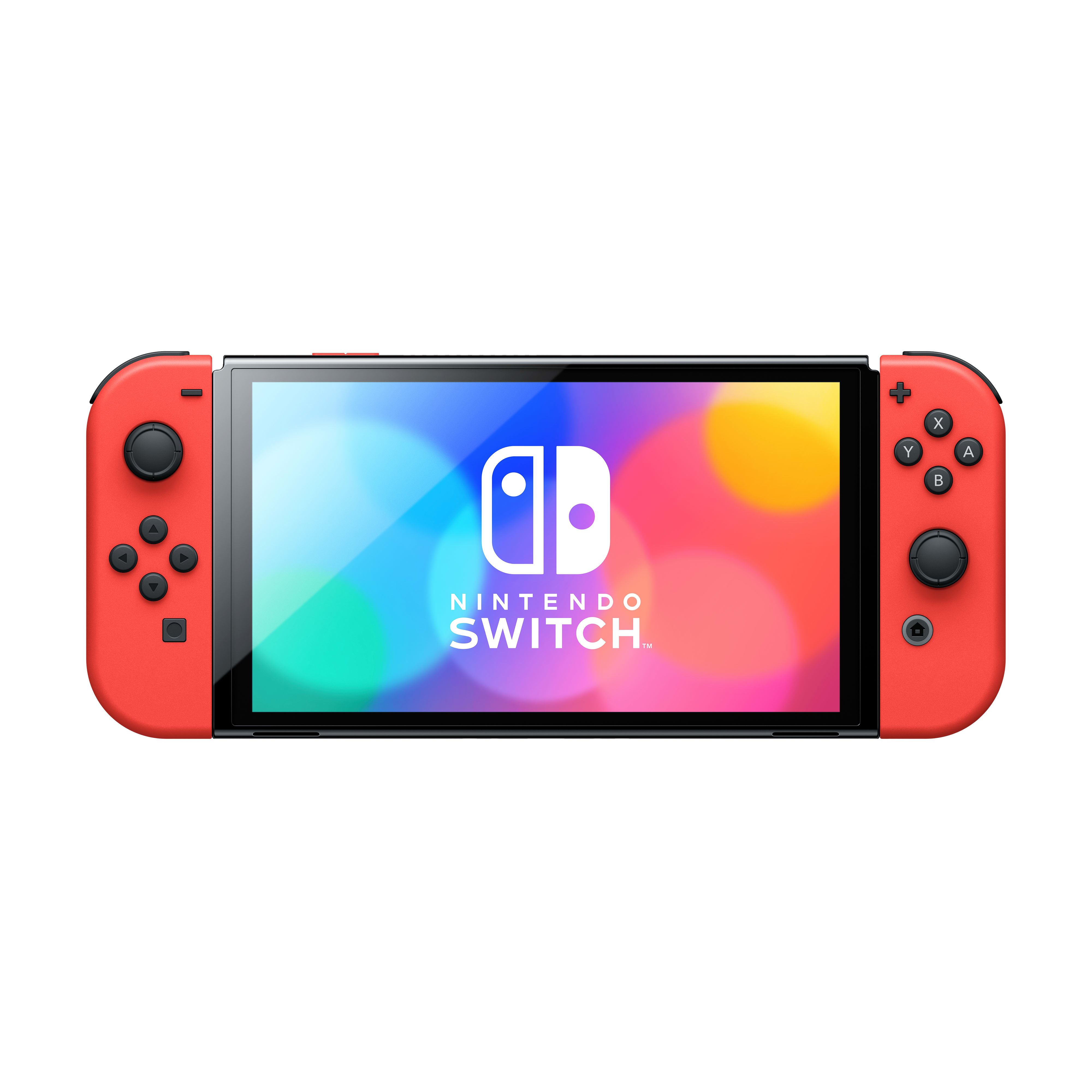 Nintendo - Consola Nintendo Switch OLED Azul Neón / Rojo Neón