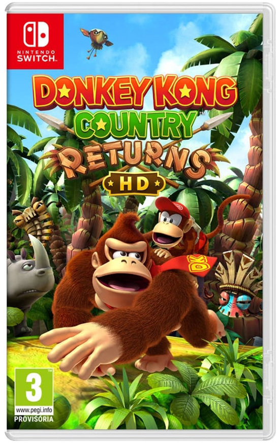 Nintendo - Juego Nintendo Donkey Kong Country Returns HD