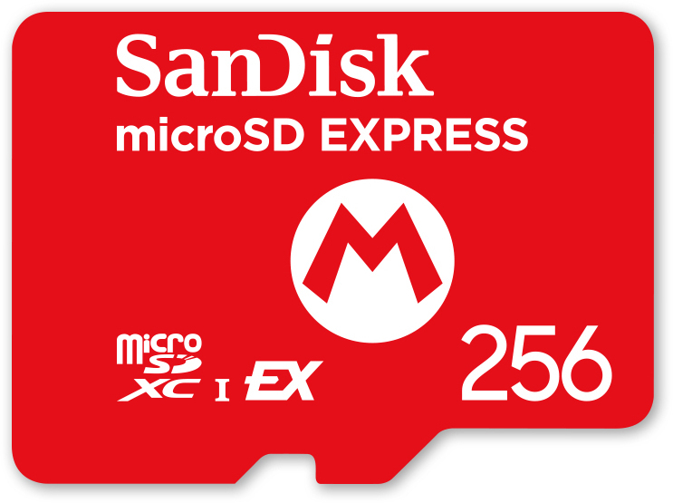 SanDisk - Tarjeta de Memoria SanDisk MicroSD Express Nintendo Switch 2 256GB