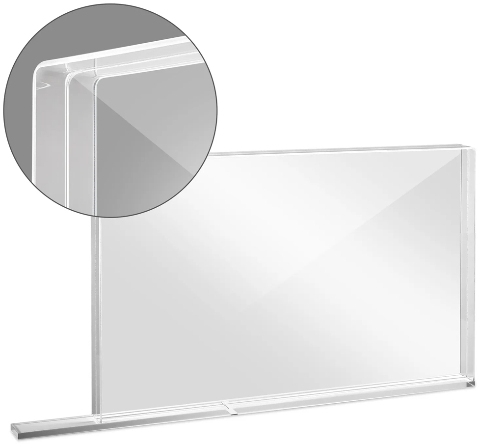 Trotec - Trotec TroGlass Color Gloss schwarz, 800x500x10mm