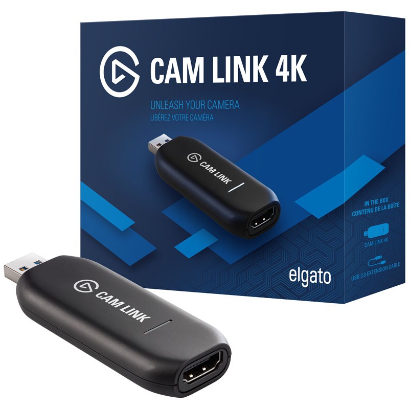 Capturadoras de vídeo Elgato Cam Link 4K