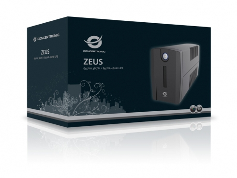 Conceptronic - UPS Conceptronic ZEUS 650VA 360W