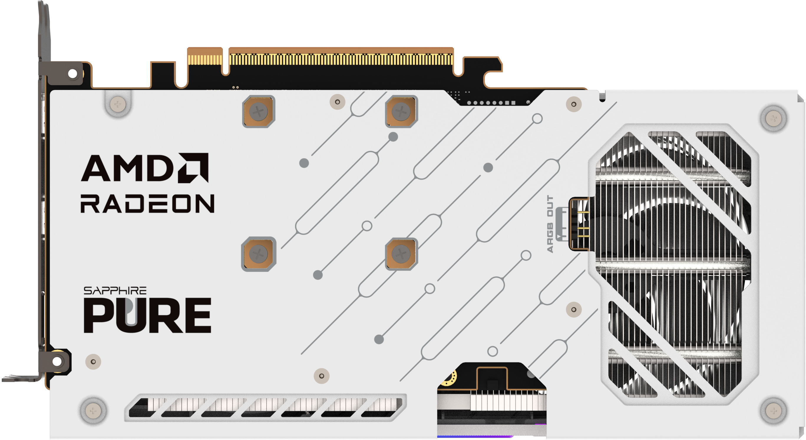 Sapphire - Tarjeta Gráfica Sapphire Radeon RX 9060 XT Pure OC 16GB GDDR6