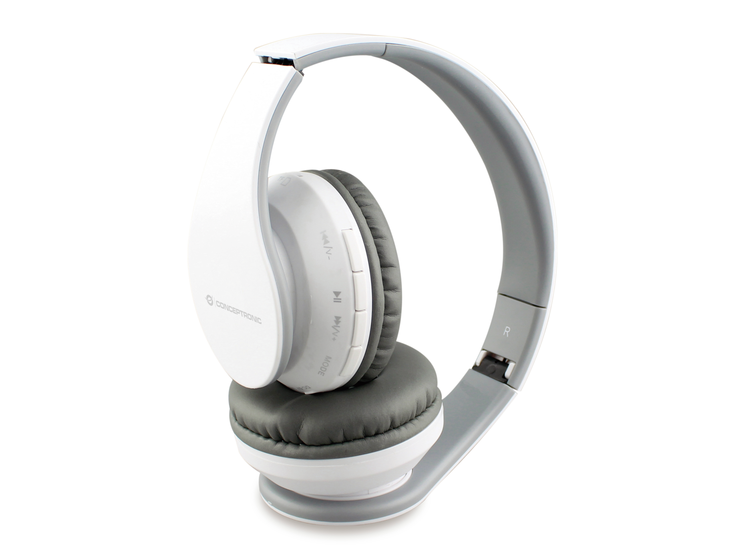 Headset Conceptronic Polona PARRIS01W Bluetooth Stereo Blanco