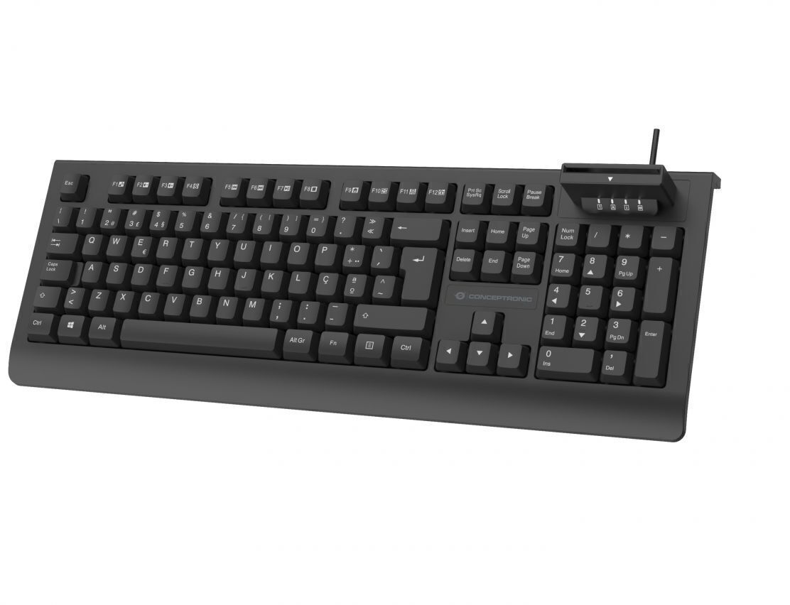 Conceptronic - Teclado Conceptronic KAYNE01PT Preto (PT)