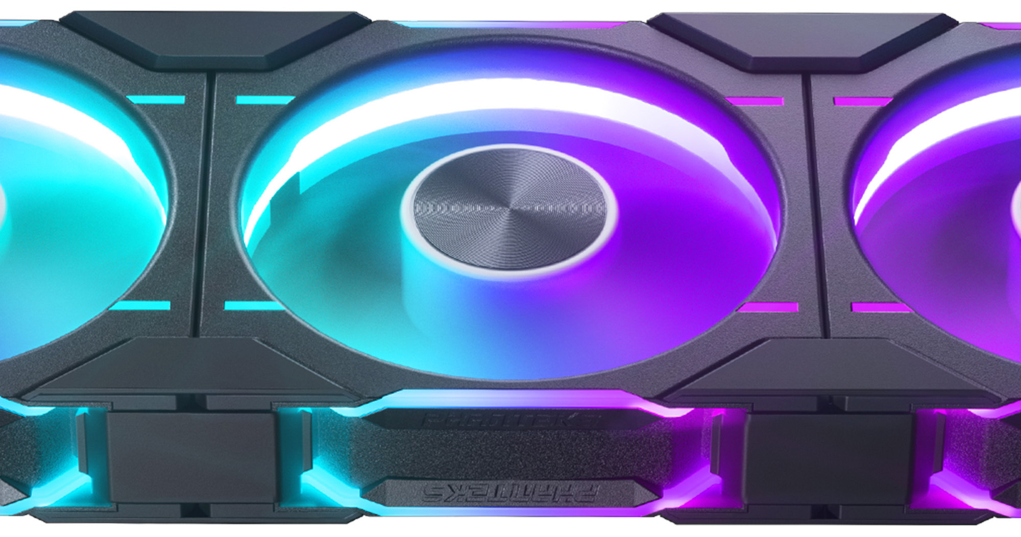 Phanteks - Ventilador Phanteks D30 PWM D-RGB Negro - 120mm