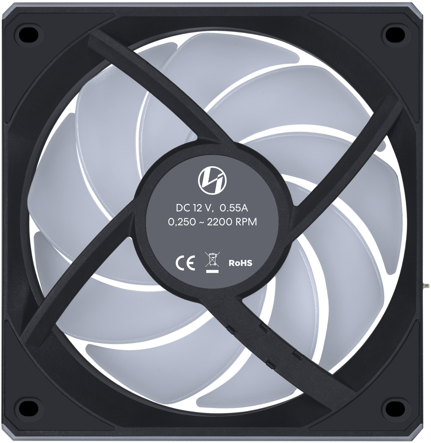 Lian Li - Ventilador Lian Li UNI FAN CL120 Wireless RGB PWM Negro 120mm (Pack 3)